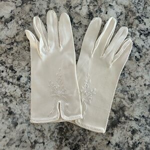 Kayser Ladies Long Ivory gloves